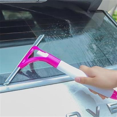 CLZ303  Pratik Spreyli Cam Sil Pencere Ayna Tezgah Duşakabin Temizleyici Püskürtmeli Silme Aparatı