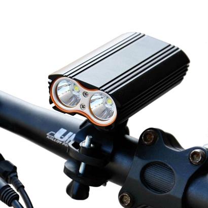 CLZ303  Şarj Göstergeli Uzun Menzil Su Geçirmez LED Bisiklet Feneri 1600 Lumen