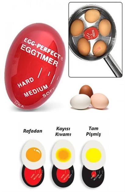 CLZ303  Yumurta Haşlama Aparatı Dublör Yumurta Pişirme Aleti Egg Timer
