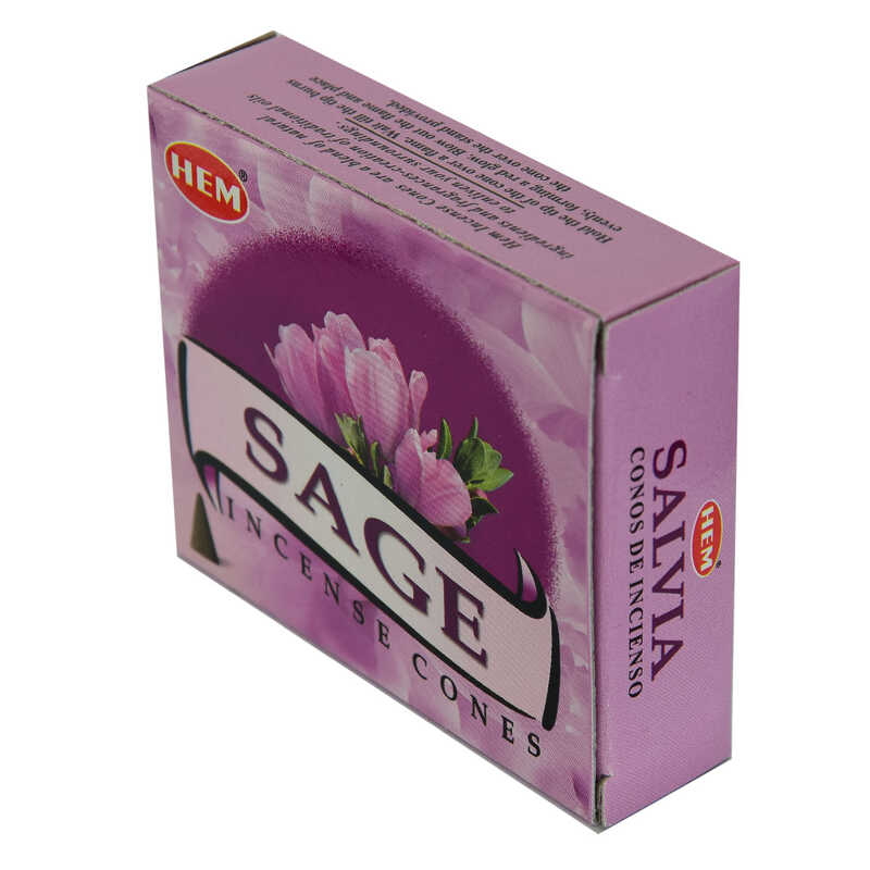 Adaçayı Kokulu 10 Konik Tütsü - Salvia Adaçayı Kokulu 10 Konik Tütsü - Salvia