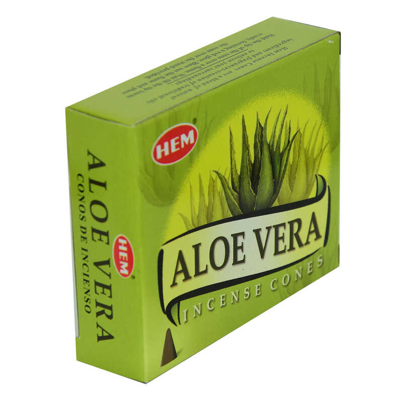 Aloe Vera Kokulu 10 Konik Tütsü - Aloe Vera Aloe Vera Kokulu 10 Konik Tütsü - Aloe Vera