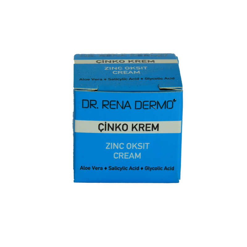 CLZ214 Aloe Veralı Çinko Krem Akne Sivilce Cilt Bakımı 20 ML Zinc Oksit Cream