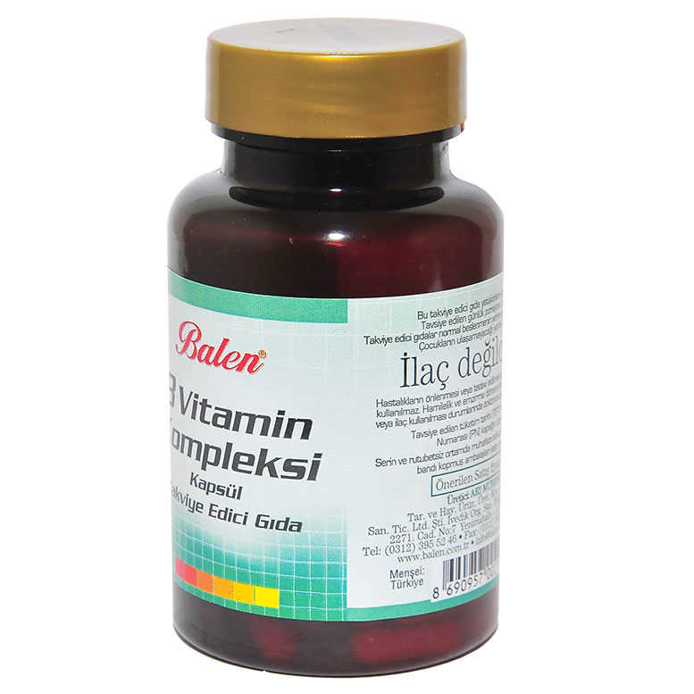 CLZ214 B Vitamin Kompleksi 60 Kapsül
