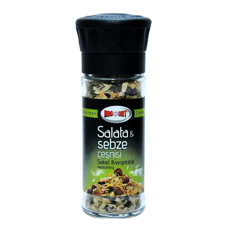 CLZ214 Cam Değirmenli Salata ve Sebze Çeşnisi Karışık Baharat 45 Gr