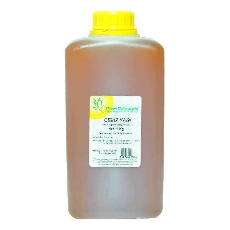 Ceviz Yağı Pet Bidon 1000 Gr Ceviz Yağı Pet Bidon 1000 Gr