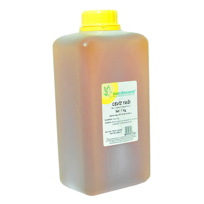 Ceviz Yağı Pet Bidon 1000 Gr Ceviz Yağı Pet Bidon 1000 Gr