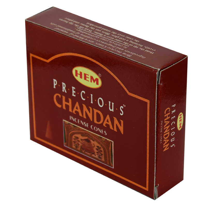 Chandan Değerli Mistik Kokulu 10 Konik Tütsü - Precious Chandan Chandan Değerli Mistik Kokulu 10 Konik Tütsü - Precious Chandan