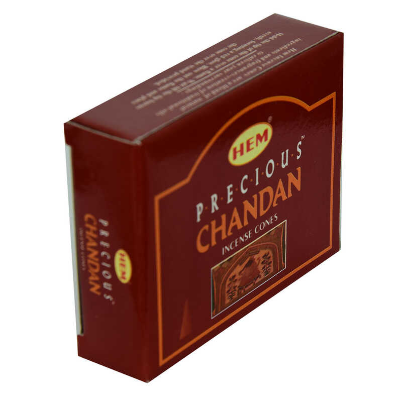 Chandan Değerli Mistik Kokulu 10 Konik Tütsü - Precious Chandan Chandan Değerli Mistik Kokulu 10 Konik Tütsü - Precious Chandan