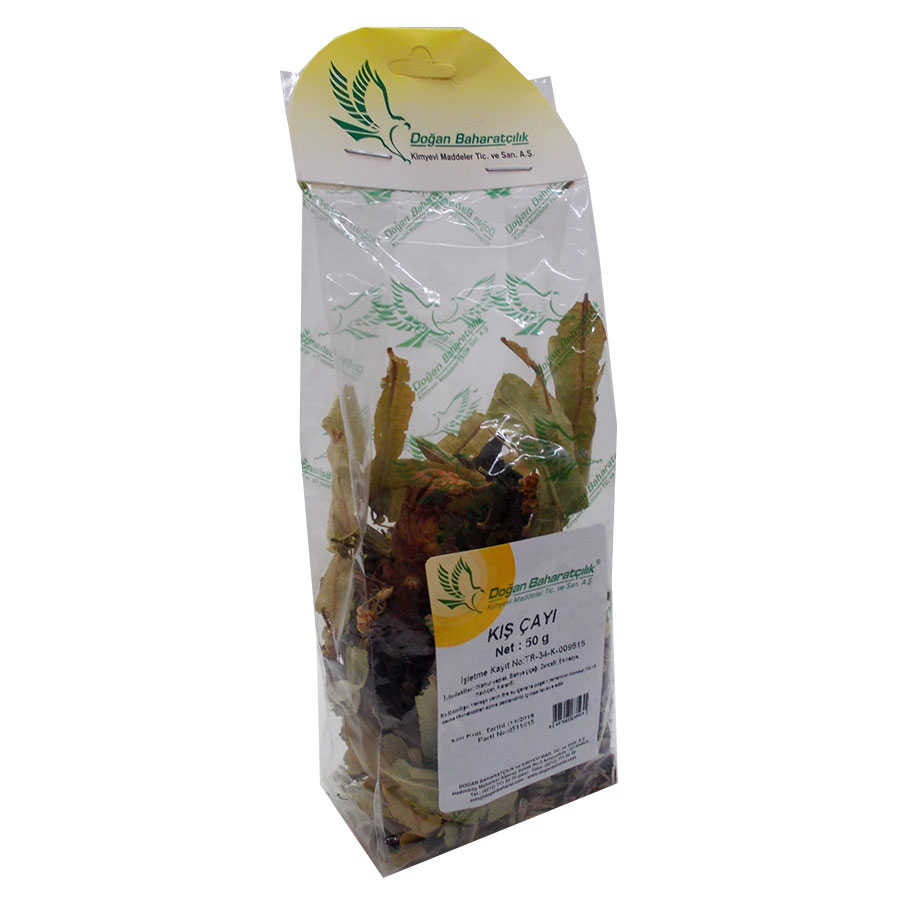 Doğal Bitki Karışımı Kış Çayı 50 Gr Paket