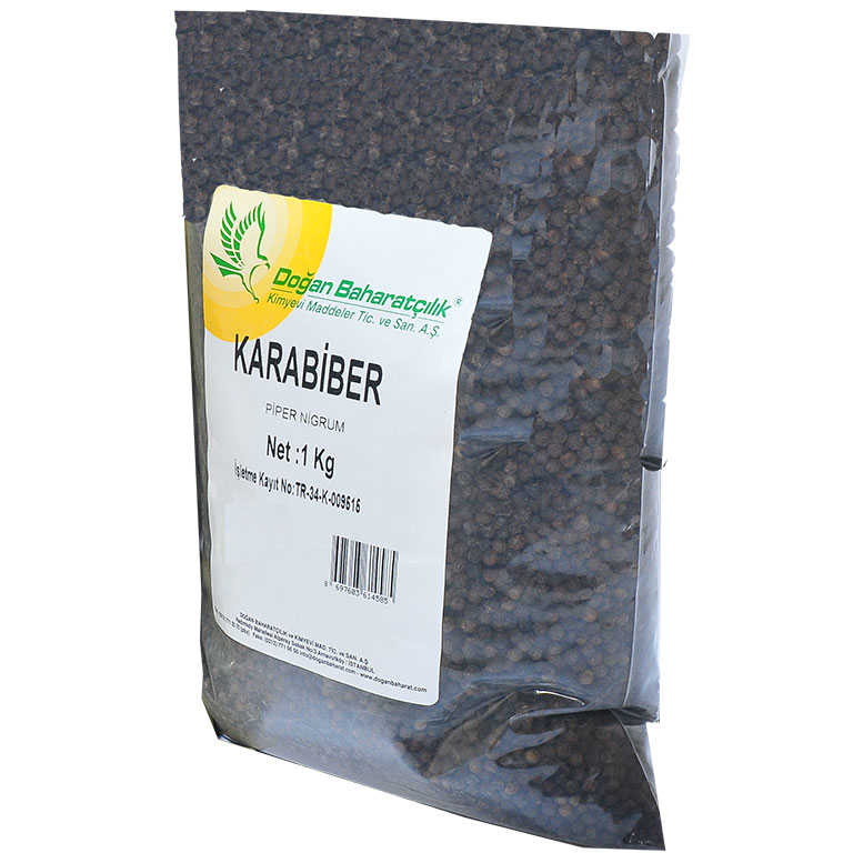 Karabiber Doğal Tane 1000 Gr Paket Karabiber Doğal Tane 1000 Gr Paket