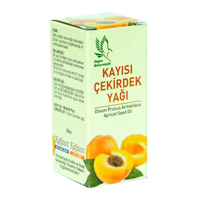 Kayısı Çekirdeği Yağı 20cc Kayısı Çekirdeği Yağı 20cc