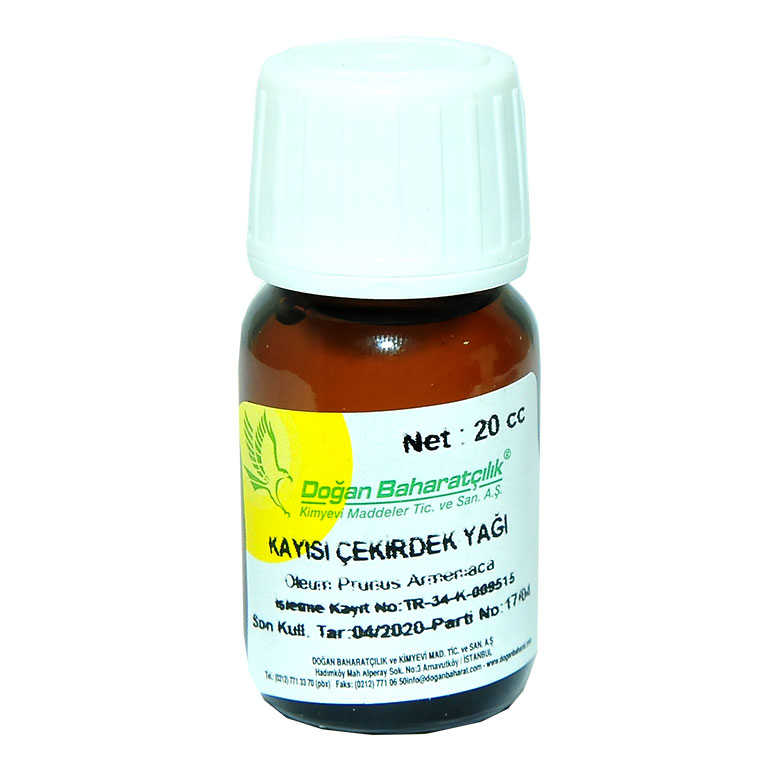 Kayısı Çekirdeği Yağı 20cc Kayısı Çekirdeği Yağı 20cc