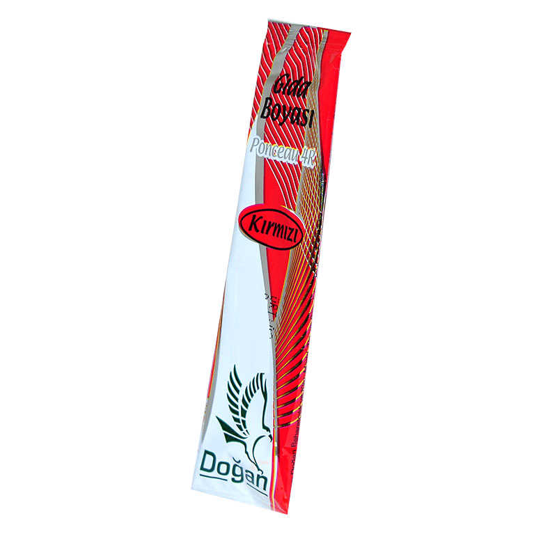 CLZ214 Pasta Şerbet Slime Gıda Boyası Kırmızı Toz 9 Gr Paket
