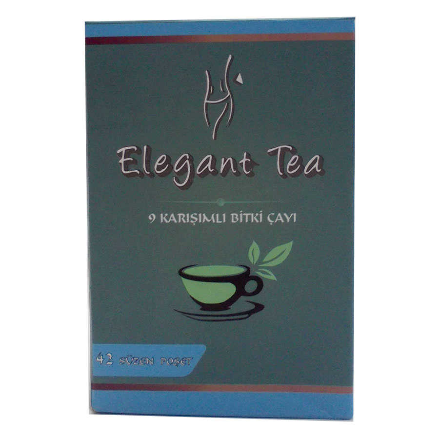 CLZ214 Elegant Tea 9lu Form Bitkisel Çay 42 Süzen Poşet