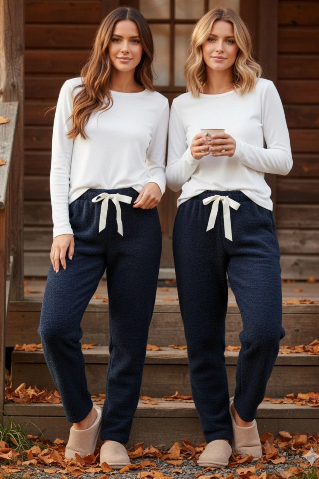 Peluşlu pijama alt lacivert nr Peluşlu pijama alt lacivert nr