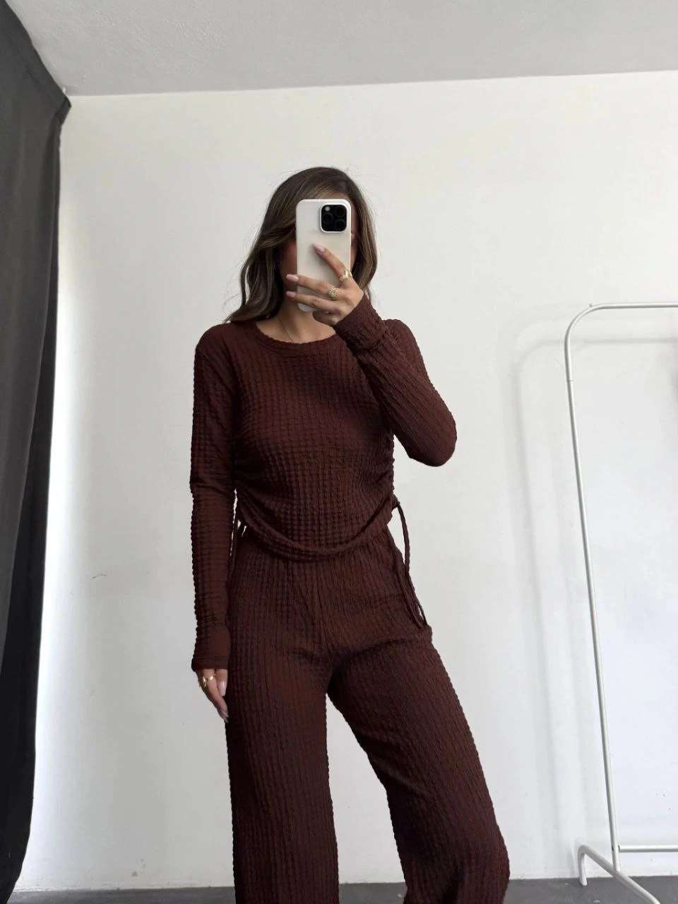 Bubble alt üst takım kahve pt510446 Bubble alt üst takım kahve pt510446