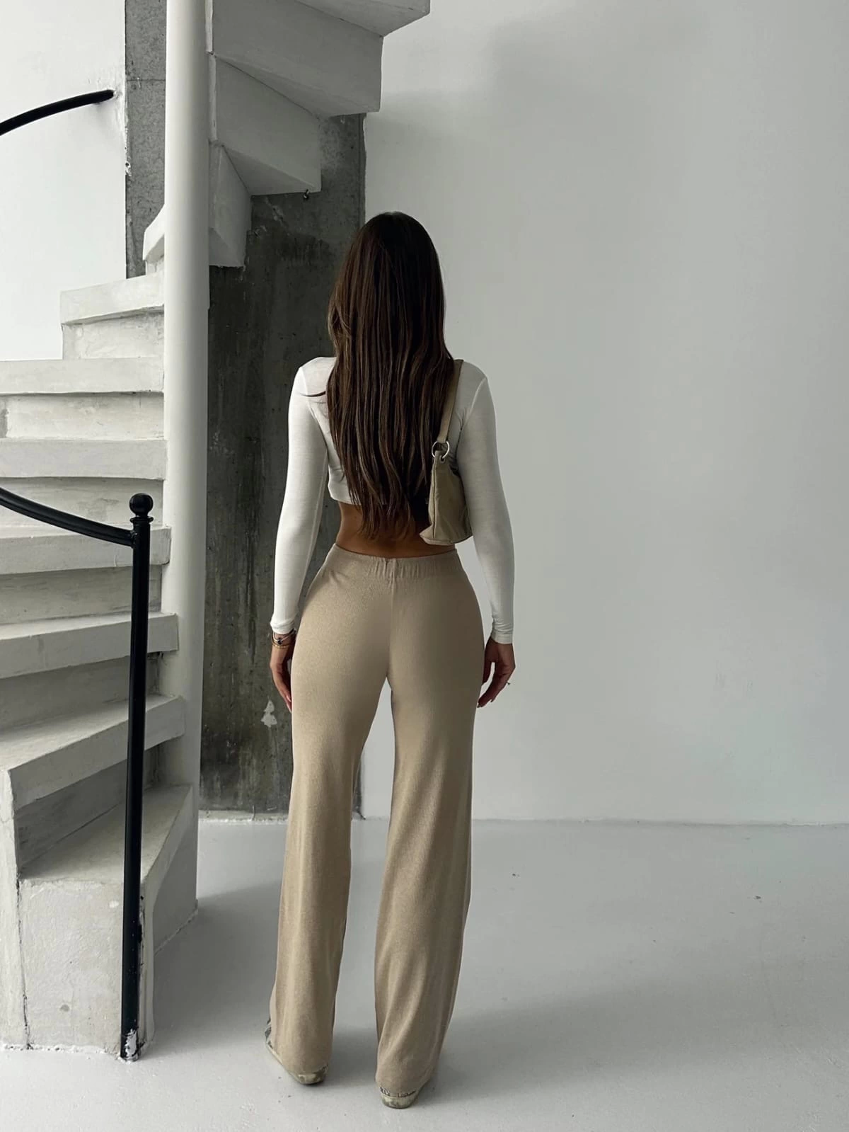 Fit comfort bej salaş pantolon Fit comfort bej salaş pantolon