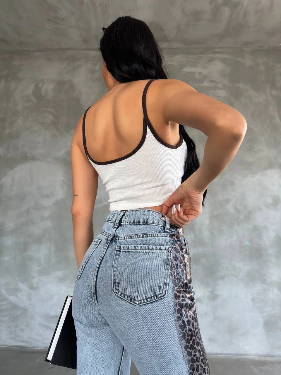 Kaş korse crop bluz Kaş korse crop bluz