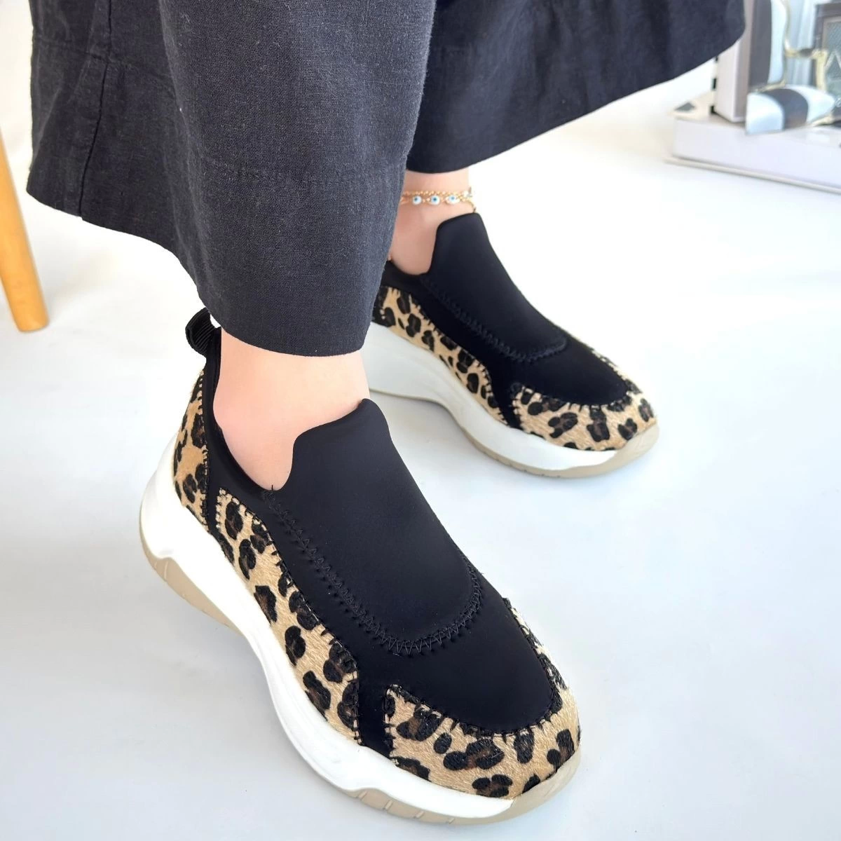 Kendy Leopar Süet Spor Ayakkabı Kendy Leopar Süet Spor Ayakkabı