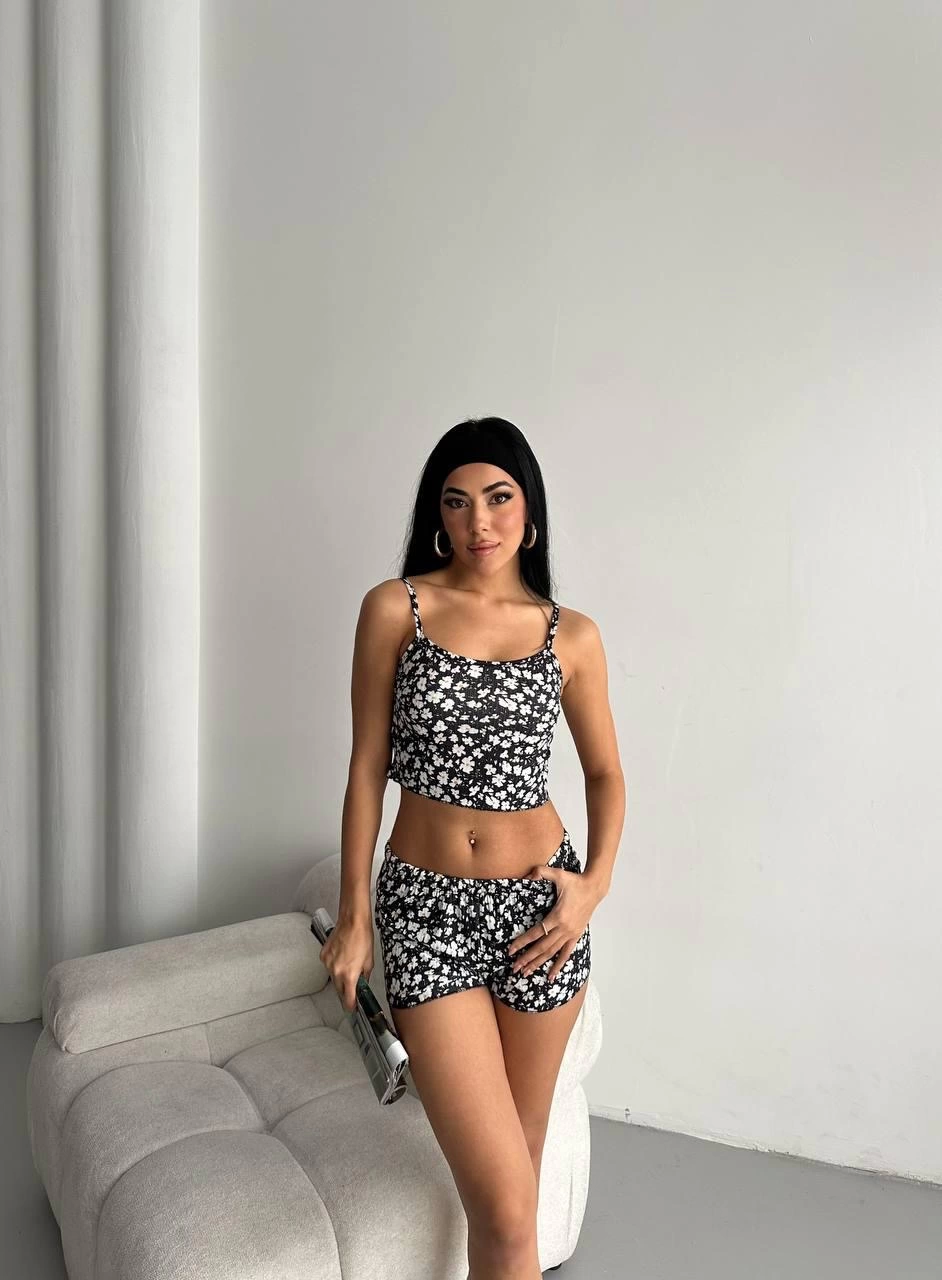 Şort pijama takımı Şort pijama takımı