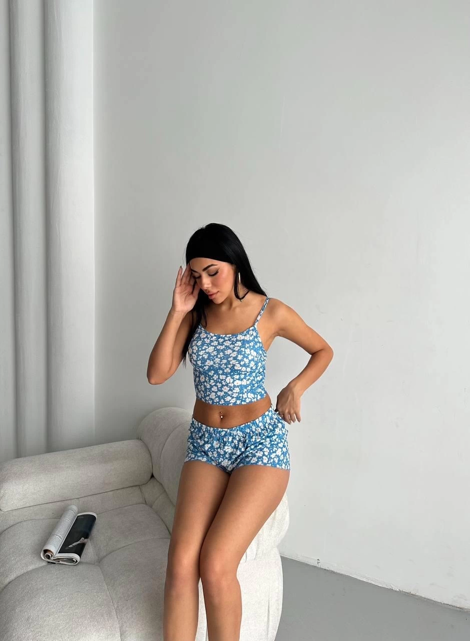 Şort pijama takımı Şort pijama takımı