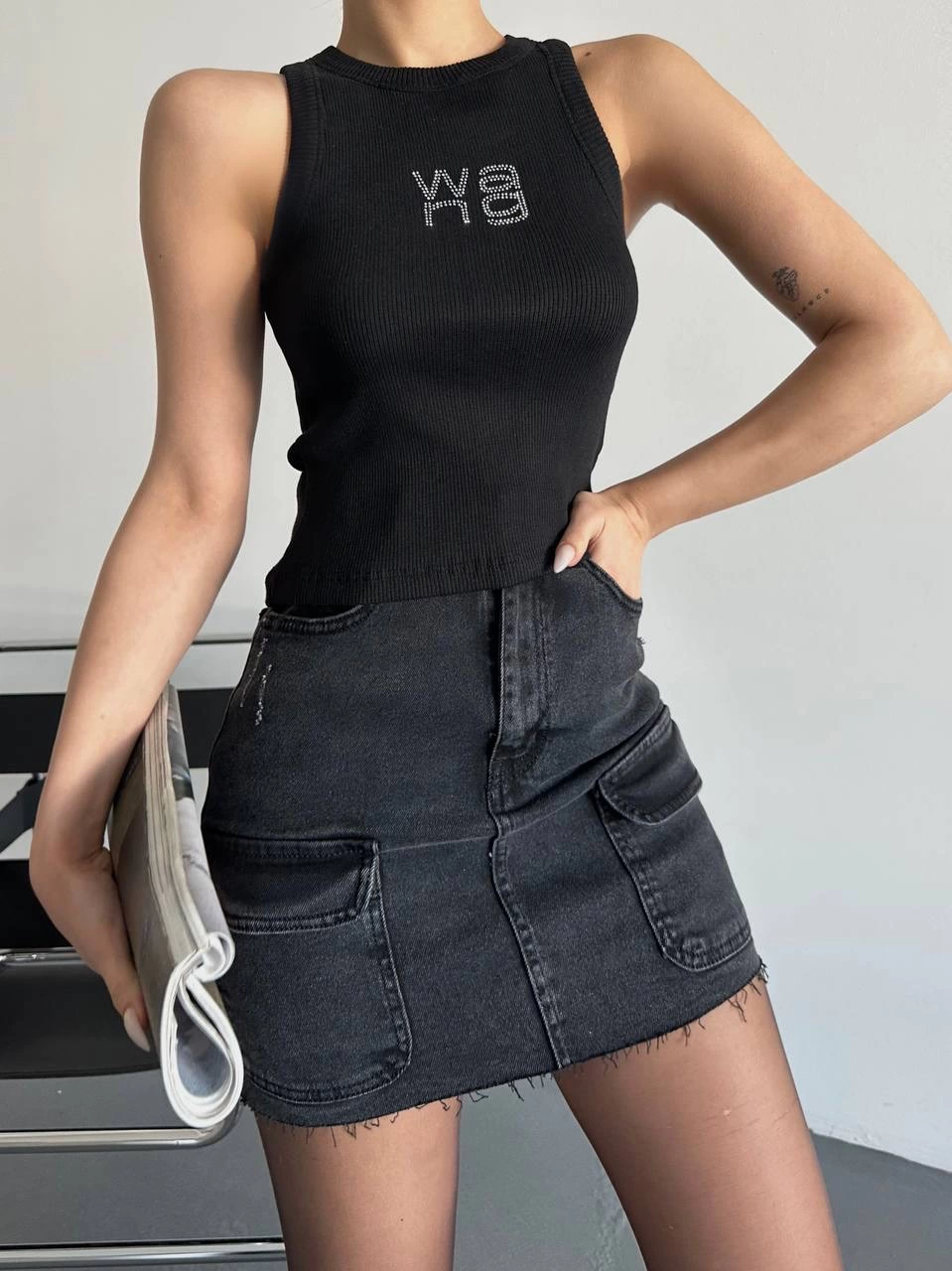 Vang taşlı atlet 084 Vang taşlı atlet 084