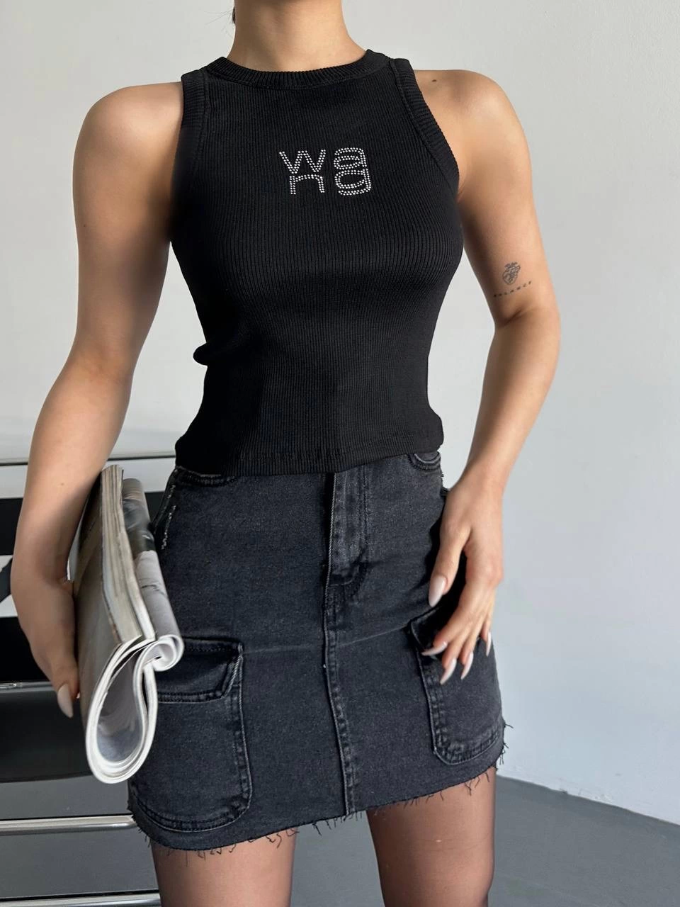 Vang taşlı atlet 084 Vang taşlı atlet 084