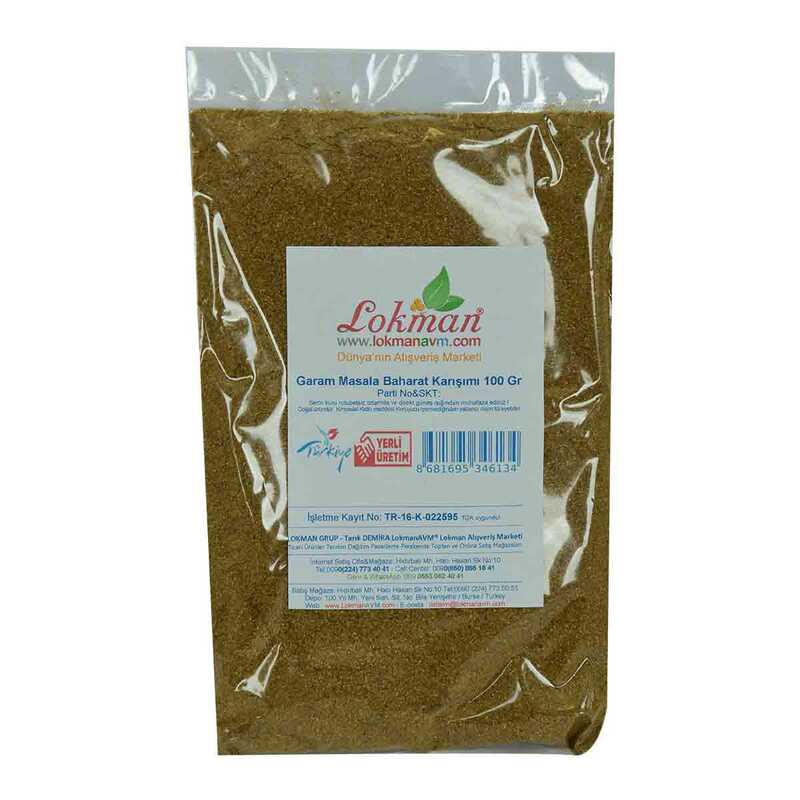 CLZ214 Garam Masala Baharat Karışımı 100 Gr Paket