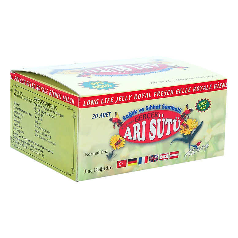 Arı Sütü Süper Doz Special 200Gr 20 Cam Şişe Arı Sütü Süper Doz Special 200Gr 20 Cam Şişe
