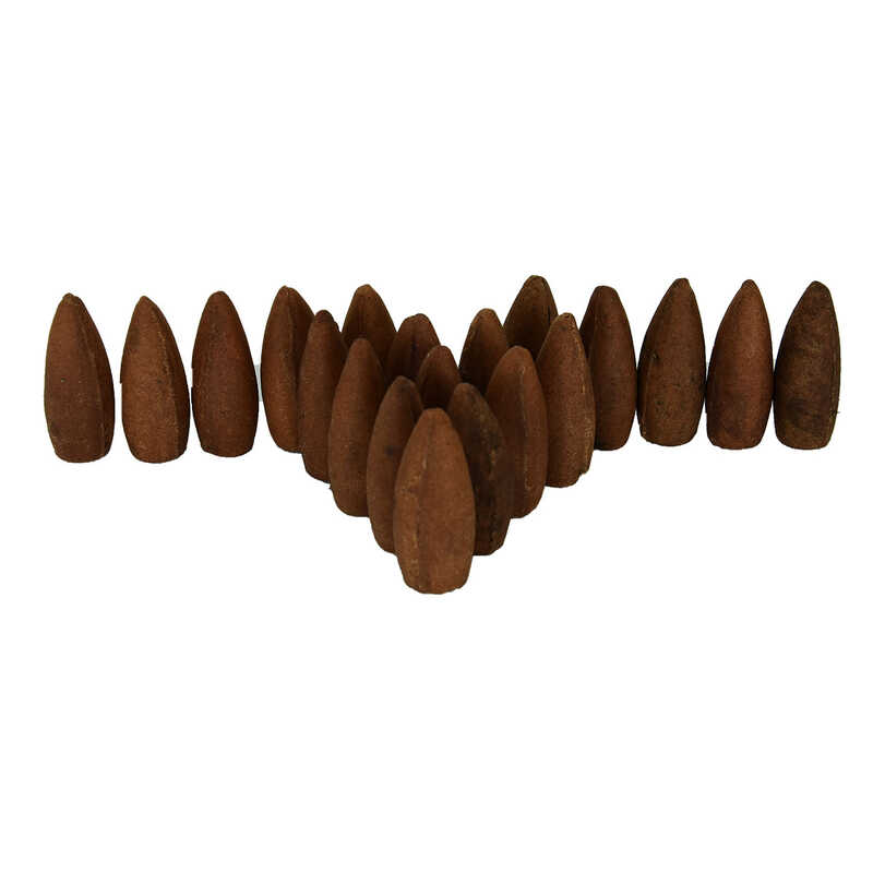 Geri Akış Şelale Haşhaş Kokulu 40 Konik Tütsü - Opium Backflow Incense Cones Geri Akış Şelale Haşhaş Kokulu 40 Konik Tütsü - Opium Backflow Incense Cones