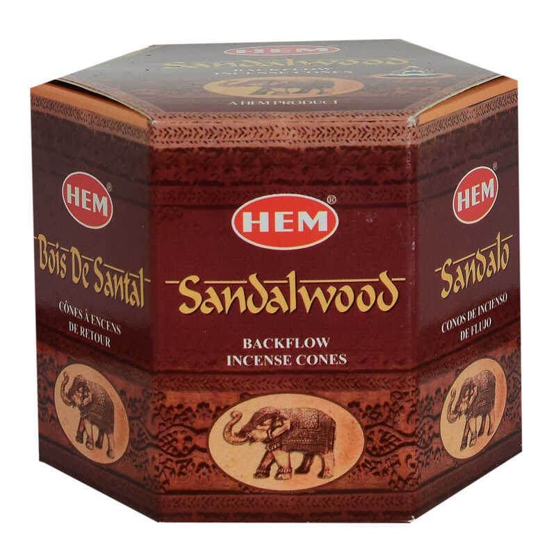 Geri Akış Şelale Sandal Ağacı Kokulu 40 Konik Tütsü - Sandalwood Backflow Incense Cones Geri Akış Şelale Sandal Ağacı Kokulu 40 Konik Tütsü - Sandalwood Backflow Incense Cones