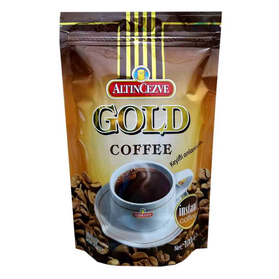 Gold Kahve Lüks Kilitli Paket 100 Gr - Gold Instant Coffee Gold Kahve Lüks Kilitli Paket 100 Gr - Gold Instant Coffee