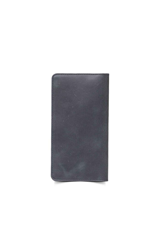 CLZ359  Antik Siyah Telefon Girişli Deri Erkek/Kadın Portföy Cüzdan