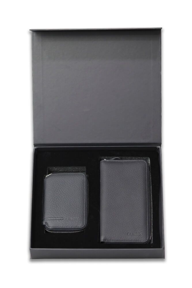 CLZ359  Hediyelik Siyah Portföy  -  Cüzdan Seti