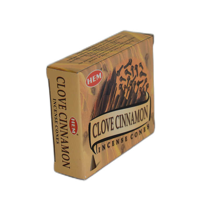 Karanfil Tarçın Kokulu 10 Konik Tütsü - Clove Cinnamon Incense Cones Karanfil Tarçın Kokulu 10 Konik Tütsü - Clove Cinnamon Incense Cones