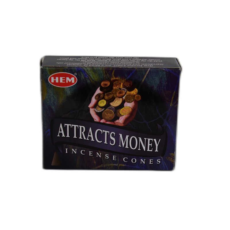 Paranın Cezbi Para Çekme Kokulu 10 Konik Tütsü - Attracts Money Incense Cones Paranın Cezbi Para Çekme Kokulu 10 Konik Tütsü - Attracts Money Incense Cones
