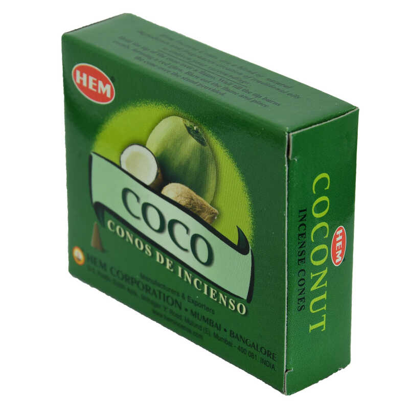 Hindistan Cevizi Kokulu 10 Konik Tütsü - Coconut Hindistan Cevizi Kokulu 10 Konik Tütsü - Coconut