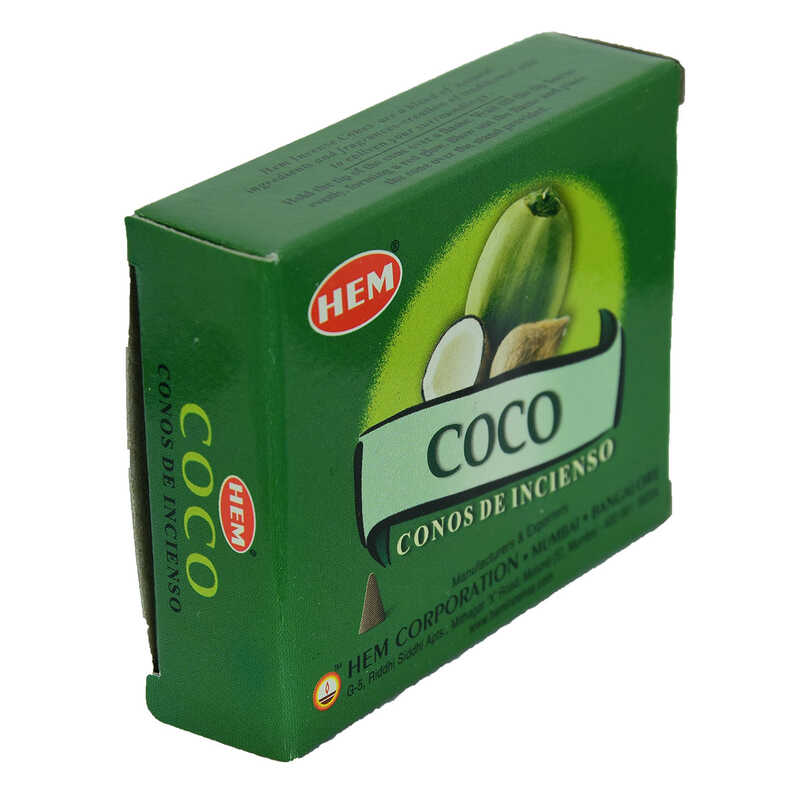 Hindistan Cevizi Kokulu 10 Konik Tütsü - Coconut Hindistan Cevizi Kokulu 10 Konik Tütsü - Coconut