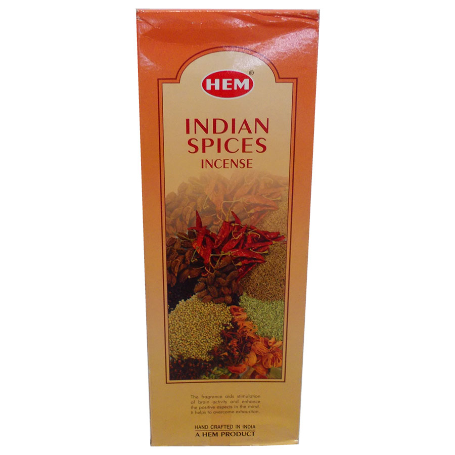 CLZ214 Hint Baharatları Kokulu 20 Çubuk Tütsü - İndian Spices