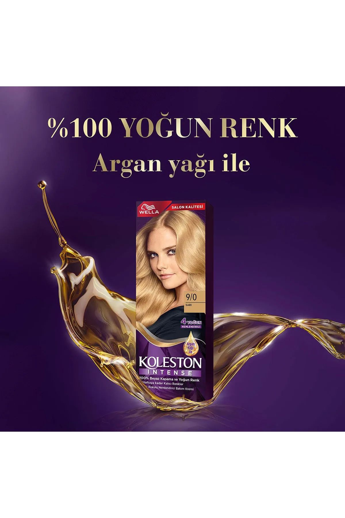 Koleston Intense Saç Boyası 9/0 Sarı - Salon Kalitesi