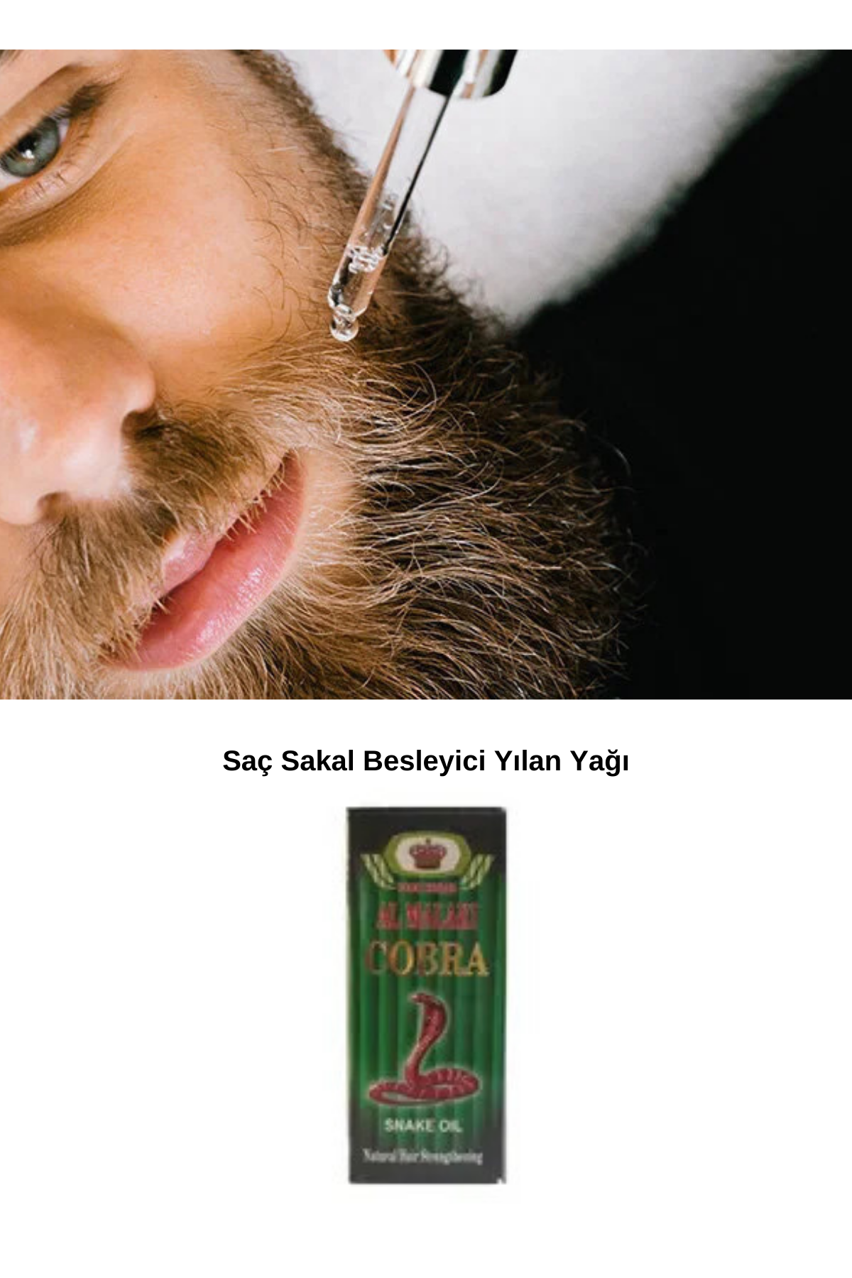 Kobra Saç ve Sakal Besleyici Gürleştirici Yılan Yağı 70ml