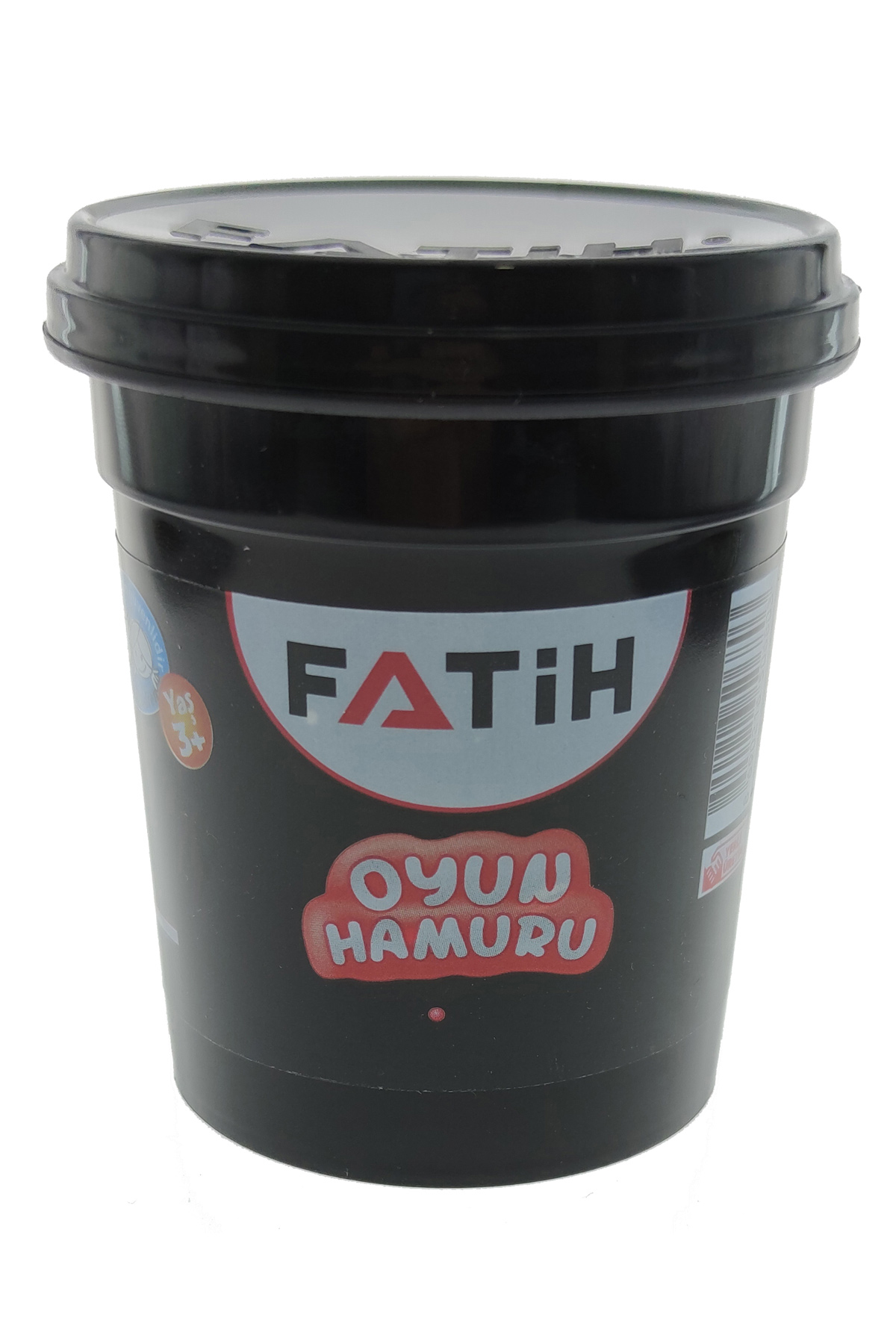 Fatih Oyun Hamuru Tek Renk Siyah  130 gr