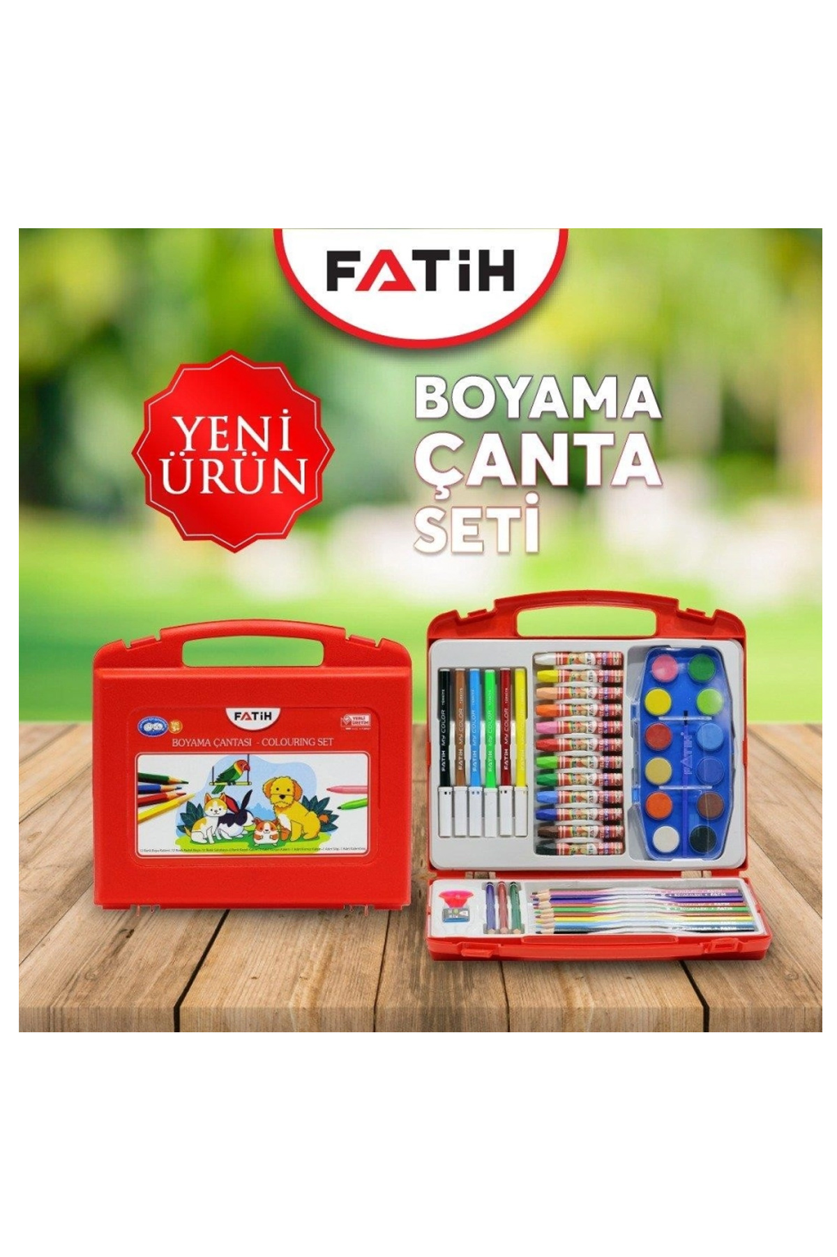 Fatih Çantalı Boyama Seti