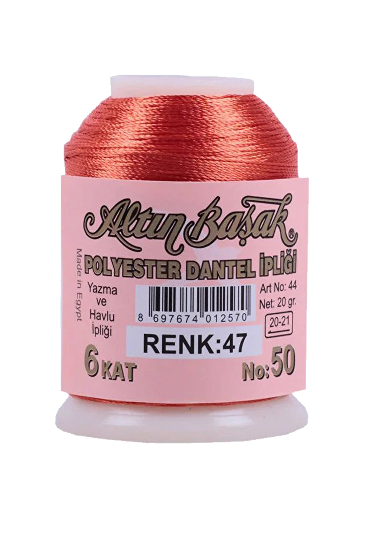 Altınbaşak Oya ve Dantel İpi 20 gr - Turk - No: 047