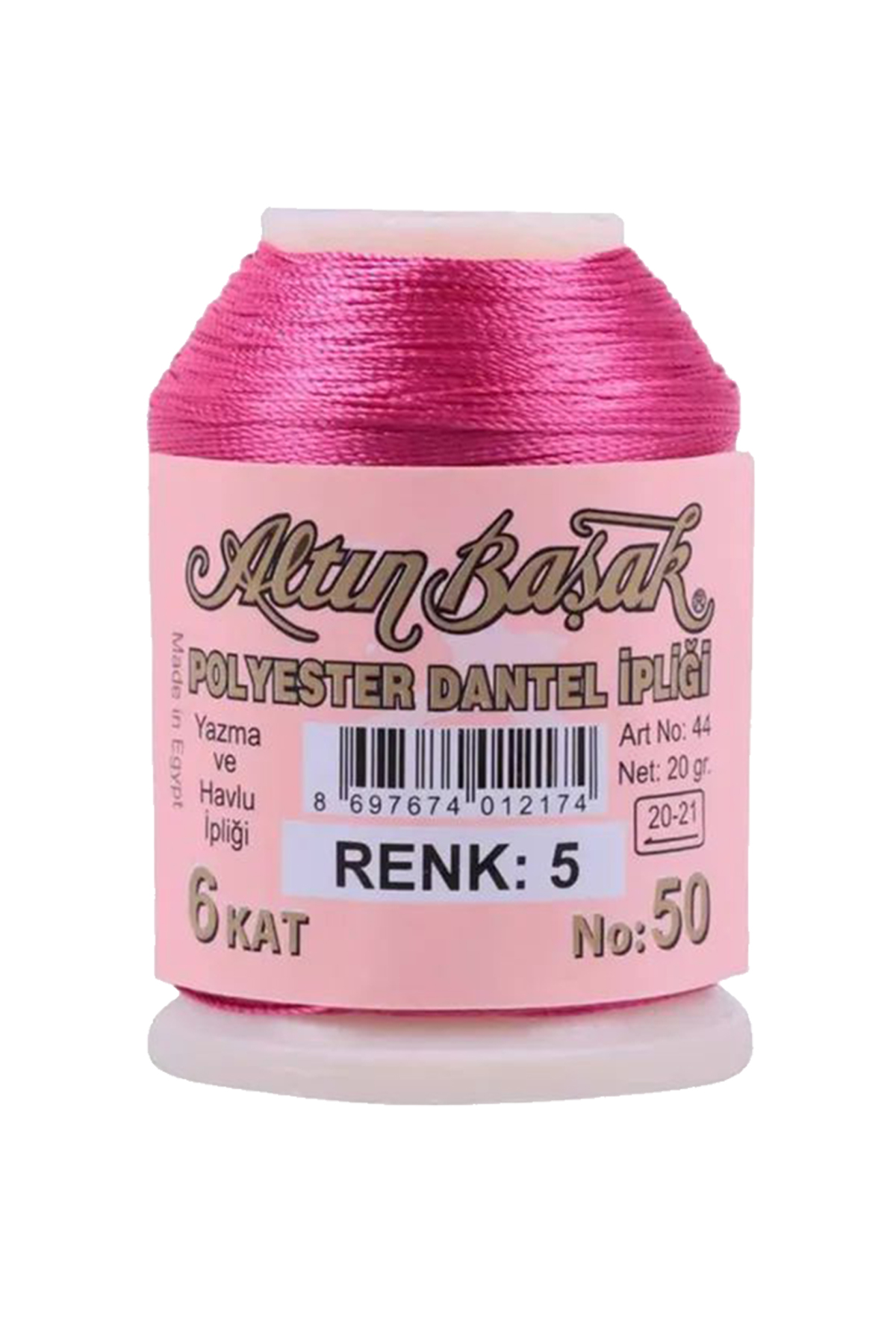 Altınbaşak Oya ve Dantel İpi 20 gr - Turk - No: 005