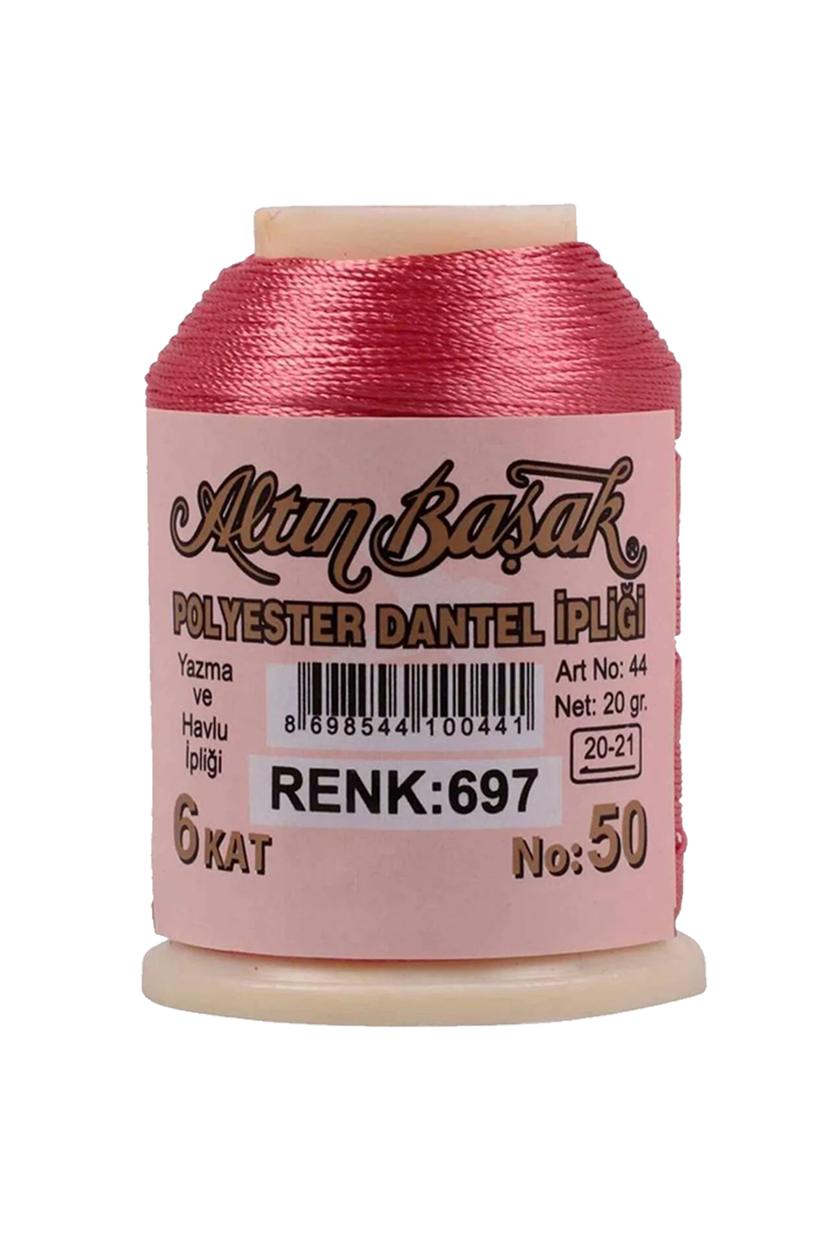 Altınbaşak Oya ve Dantel İpi 20 gr - Turk - No: 697