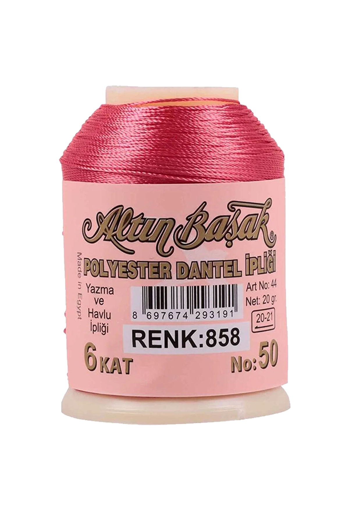 Altınbaşak Oya ve Dantel İpi 20 gr - Turk - No: 858