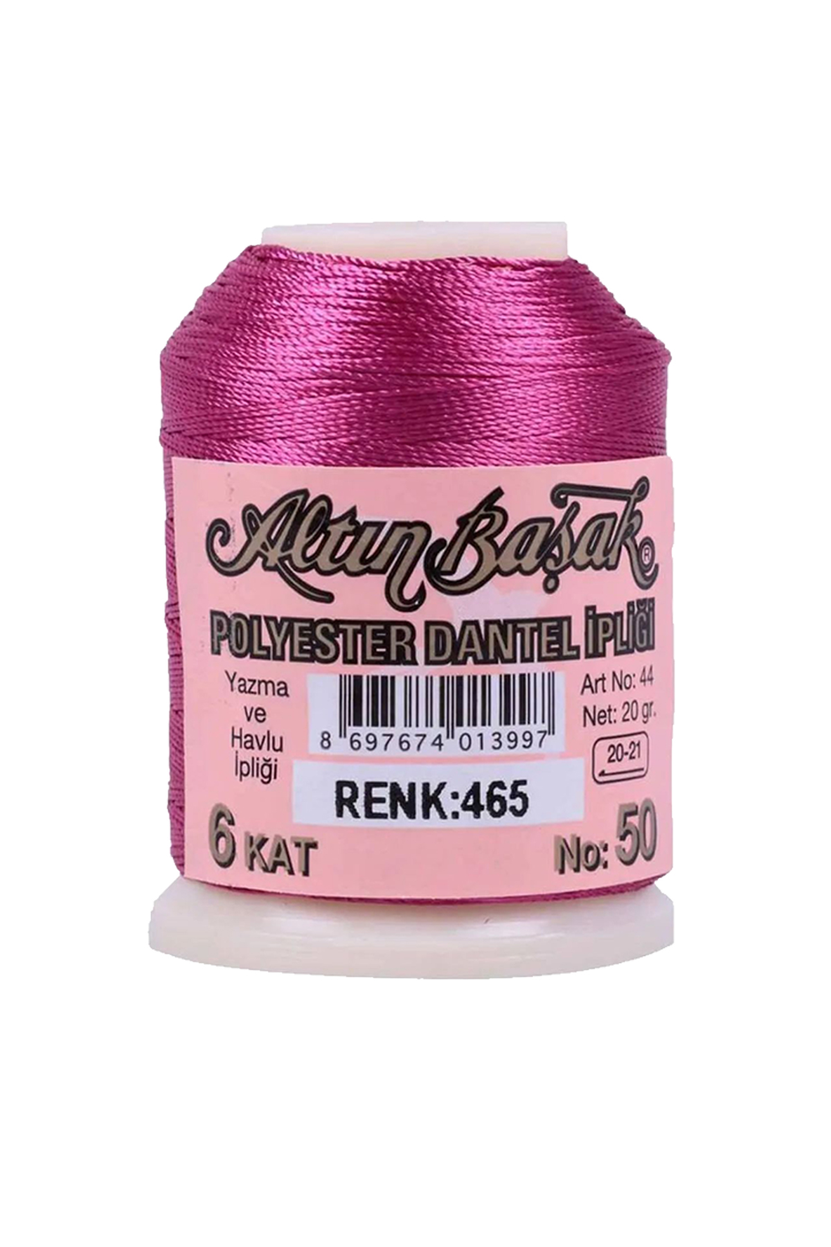 Altınbaşak Oya ve Dantel İpi 20 gr - Turk - No: 465