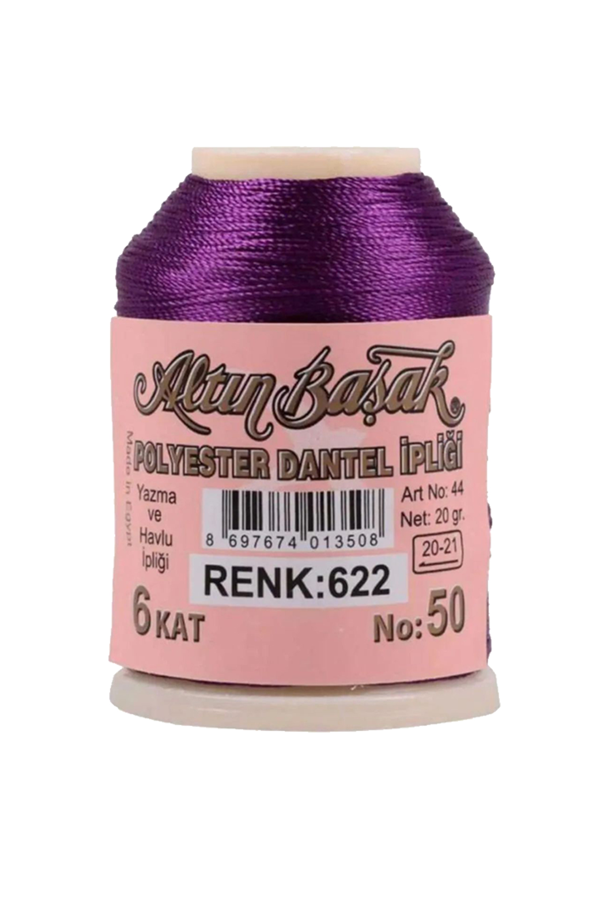 Altınbaşak Oya ve Dantel İpi 20 gr - Turk - No: 622