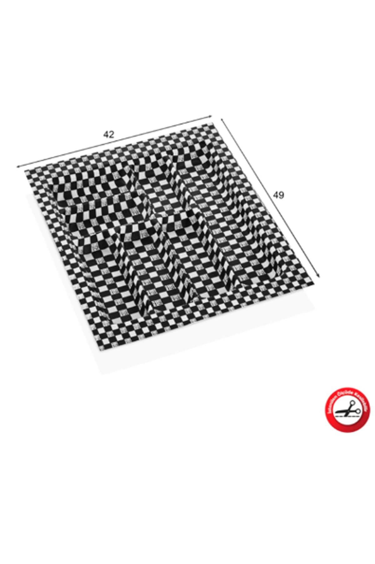 Eco Modül Kaşıklık Damalı 42x49 ACERO-20122